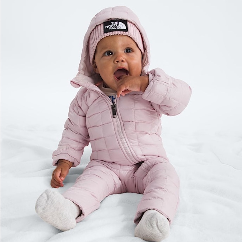 The North Face Pink Baby THERMOBALL One-Piece
